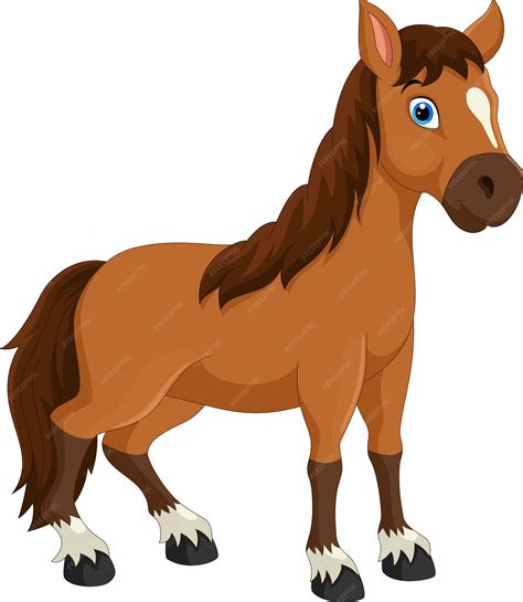 Cartoon horse